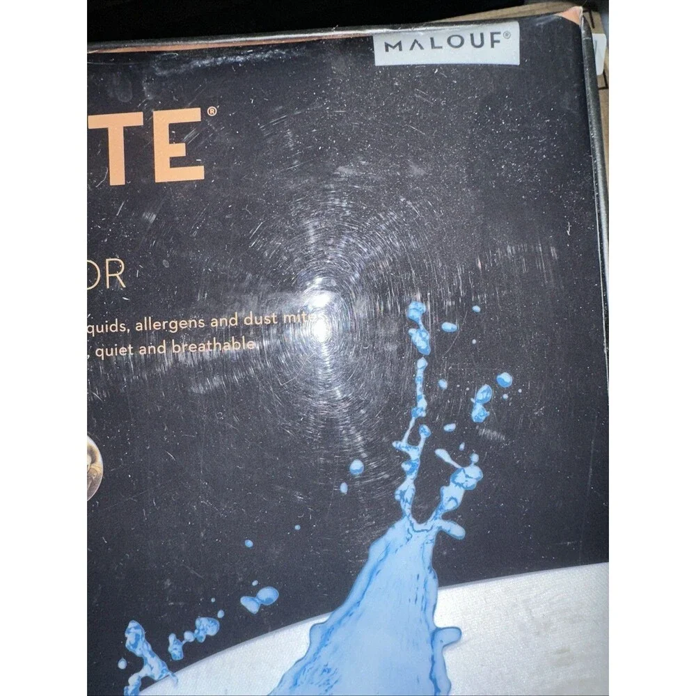 Malouf Sleep Tite Encase HD Mattress Protector Full New